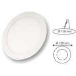 6W BEYAZ LED PANEL ARMATÜR