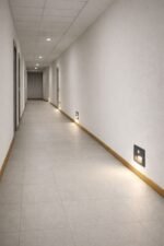 CT-5170 Sensörlü Koridor Aydınlatması LED Gün Işığı | Sıva Altı • Kare Alüminyum Füme Kasa • 1W - Görsel 3